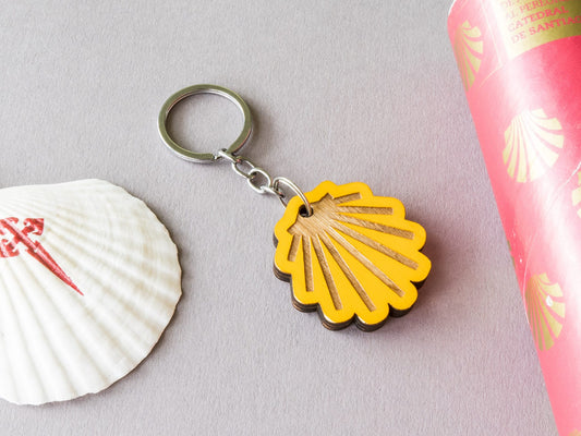 Personalized Buen Camino de Santiago key chain